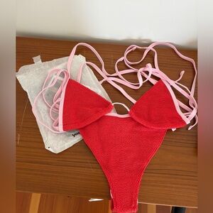 Youswim Red and Pink Bikini